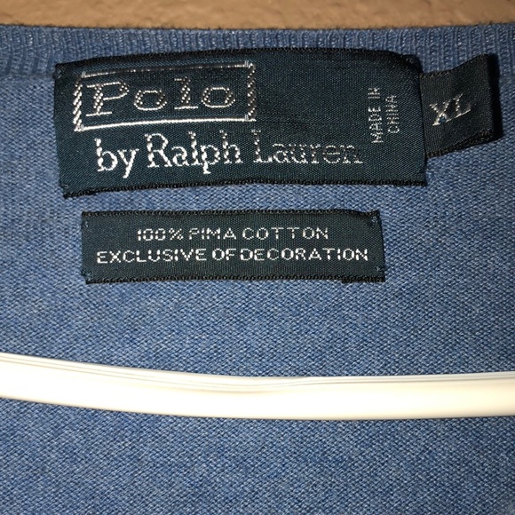 Blue sweater Polo by Ralph Lauren - Picture 2 of 4
